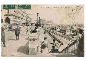ALGER 95 BOULEVARD DE LA REPUBLIQUE EN 1909
